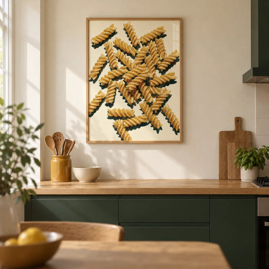 Arte de la pasta fusilli