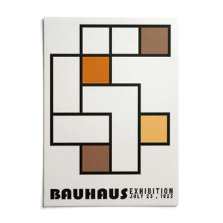 Geometric Abstract Art, shown as an unframed paper print on a plain white background