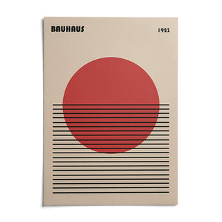 Geometric Art Print, shown as an unframed paper print on a plain white background