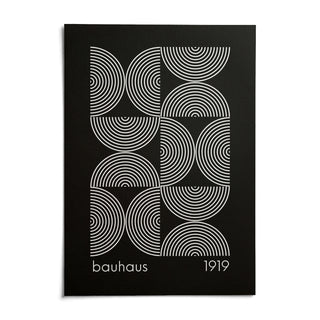 Geometric Wall Art, shown as an unframed paper print on a plain white background