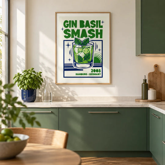 Gin Basil Smash