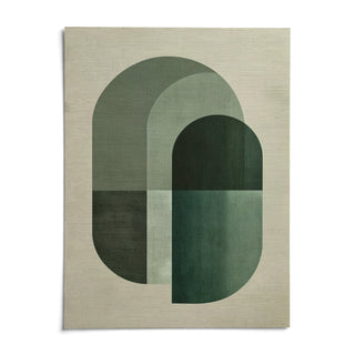 Green Tone Poster Print, shown as an unframed paper print on a plain white background