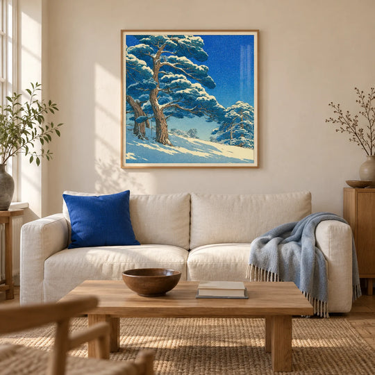 Snow-Kissed Pines