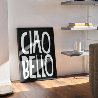 Gift for Italian man with sleek and timeless typography