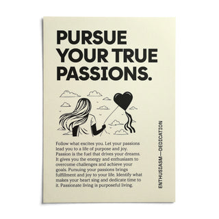 Inspirational Wall Art, shown as an unframed paper print on a plain white background