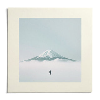 Japan Travel Poster, shown as an unframed paper print on a plain white background