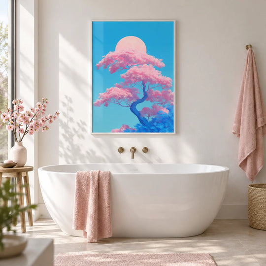 Sakura Moon Poster