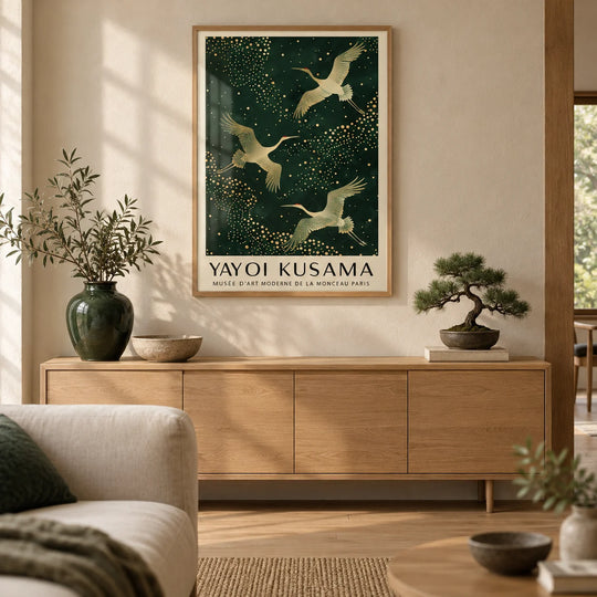 Golden Cranes