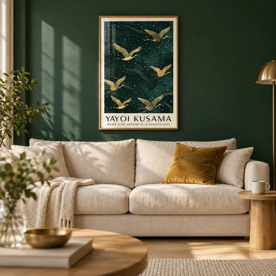 Golden Cranes II
