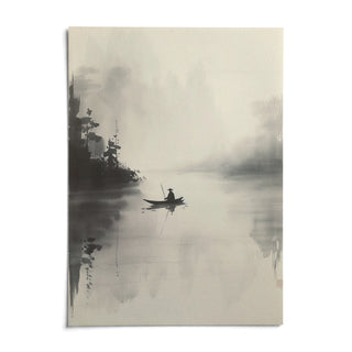 Japanese Ink Painting, shown as an unframed paper print on a plain white background