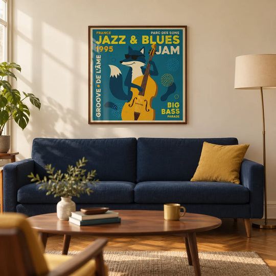 Jazz Blues Poster