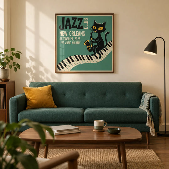 Jazz Club Poster