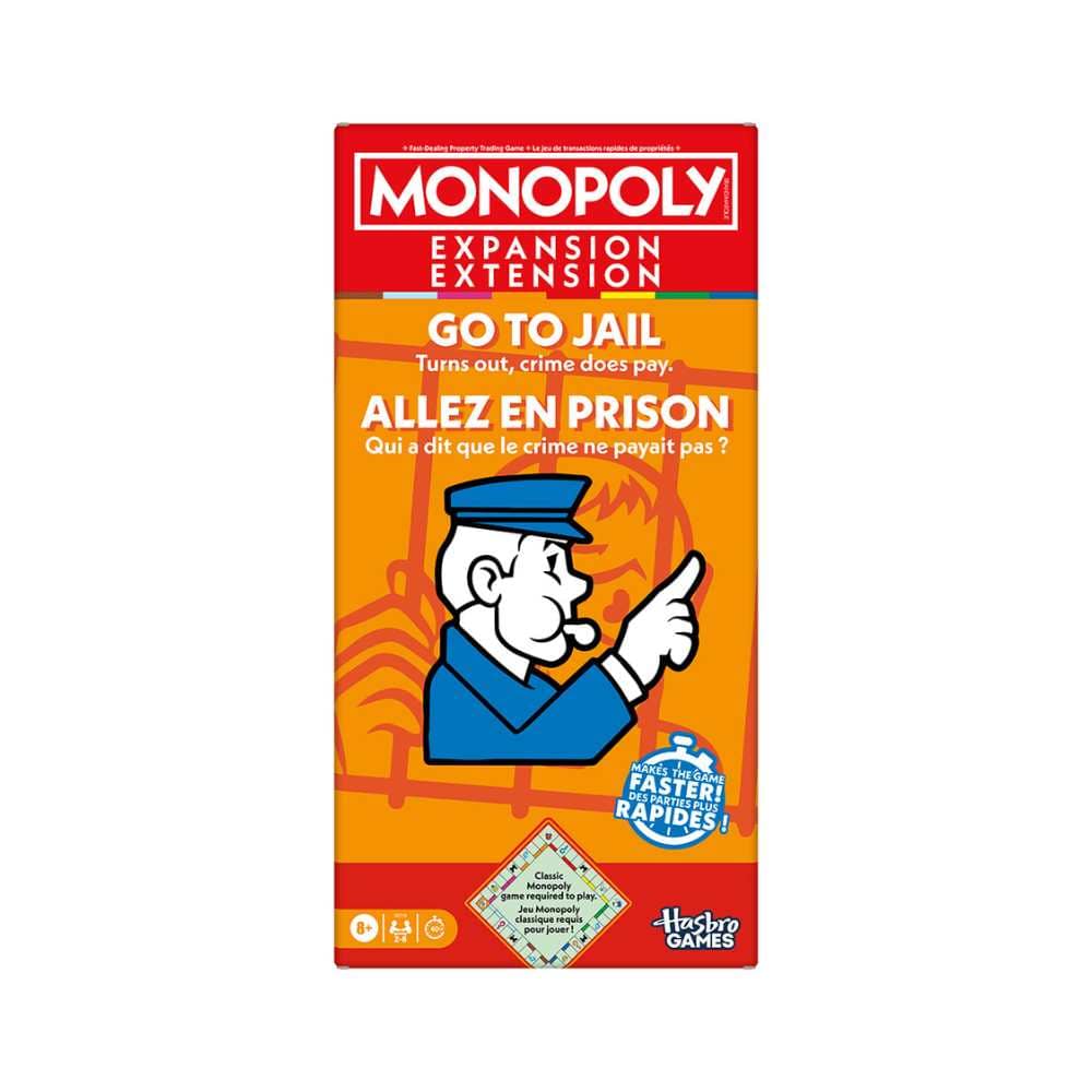 Monopoly: ext. Allez en prison | Go to Jail Exp. (ML) JEUX - Classiques