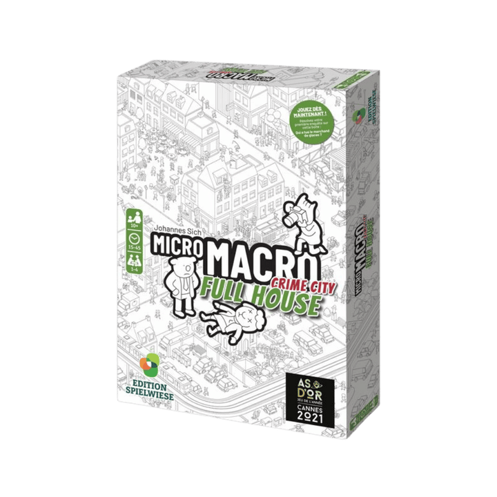 MicroMacro : Crime City 2 - Full House (FR) JEUX - Coopératifs