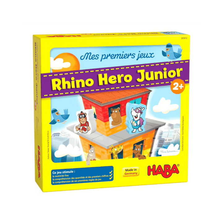 Mes premiers jeux: Rhino Hero Junior (FR) JEUX - Enfants - Enfants 2 ans +