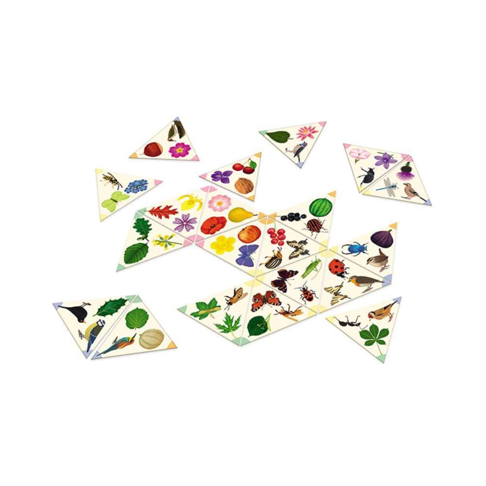 Tridomino du jardin (FR) JEUX - Enfants - Enfants 5 ans +