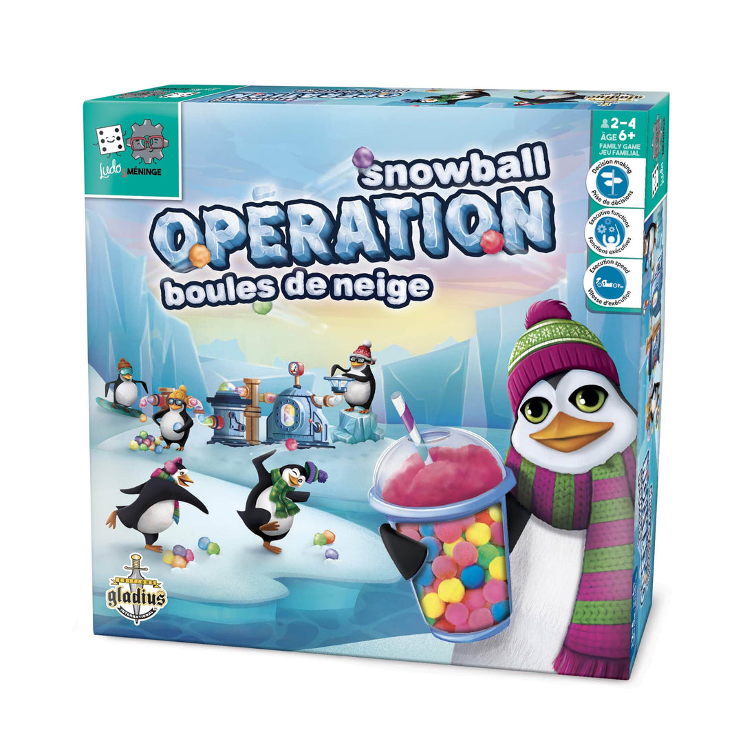 Ludo &amp; Méninge - Opération boules de neige | Snowball Operation (ML) JEUX - Enfants - Enfants 6 ans +