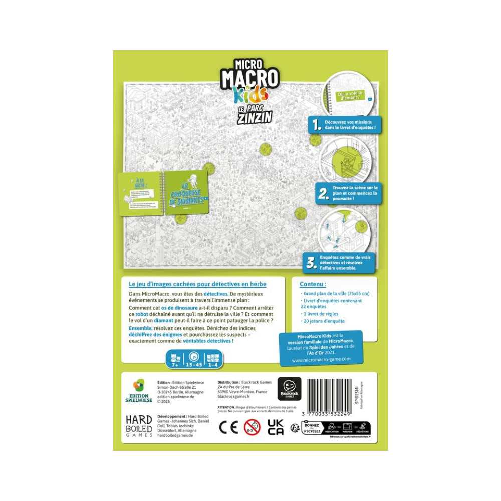 MicroMacro Kids : Le parc Zinzin (FR) JEUX - Enfants - Enfants 6 ans +