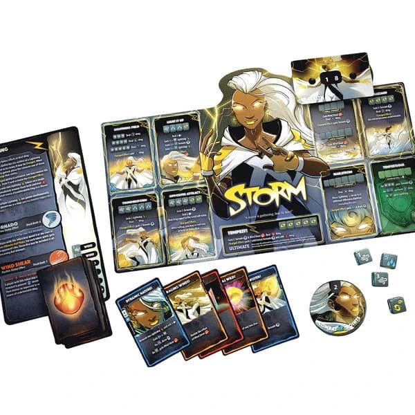 Marvel Dice Throne: X-men - Iceman, Psylocke, Storm, and Wolverine (EN) JEUX - Famille