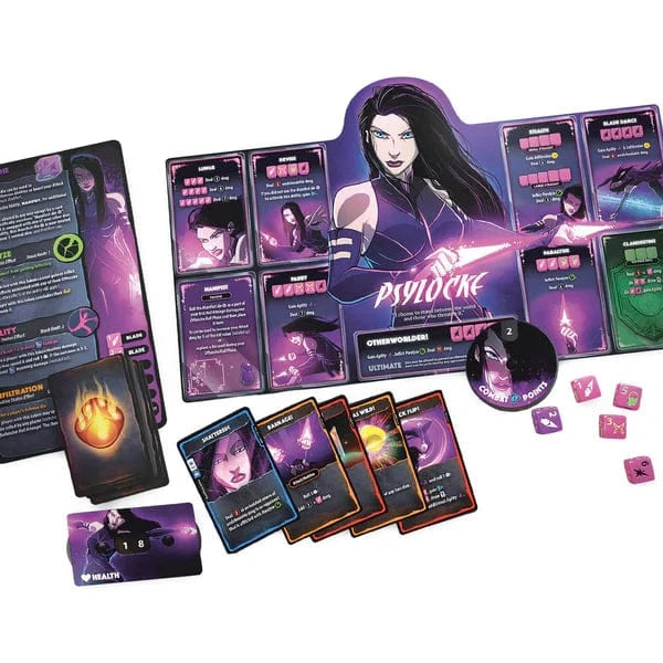 Marvel Dice Throne: X-men - Iceman, Psylocke, Storm, and Wolverine (EN) JEUX - Famille