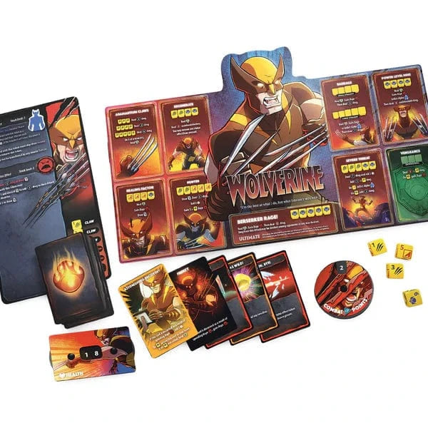 Marvel Dice Throne: X-men - Iceman, Psylocke, Storm, and Wolverine (EN) JEUX - Famille