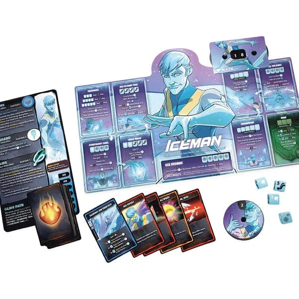 Marvel Dice Throne: X-men - Iceman, Psylocke, Storm, and Wolverine (EN) JEUX - Famille