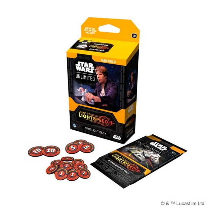 Star Wars: Unlimited - Jump to Lightspeed - Spotlight Deck: Han Solo (EN) JEUX - Jeux de cartes