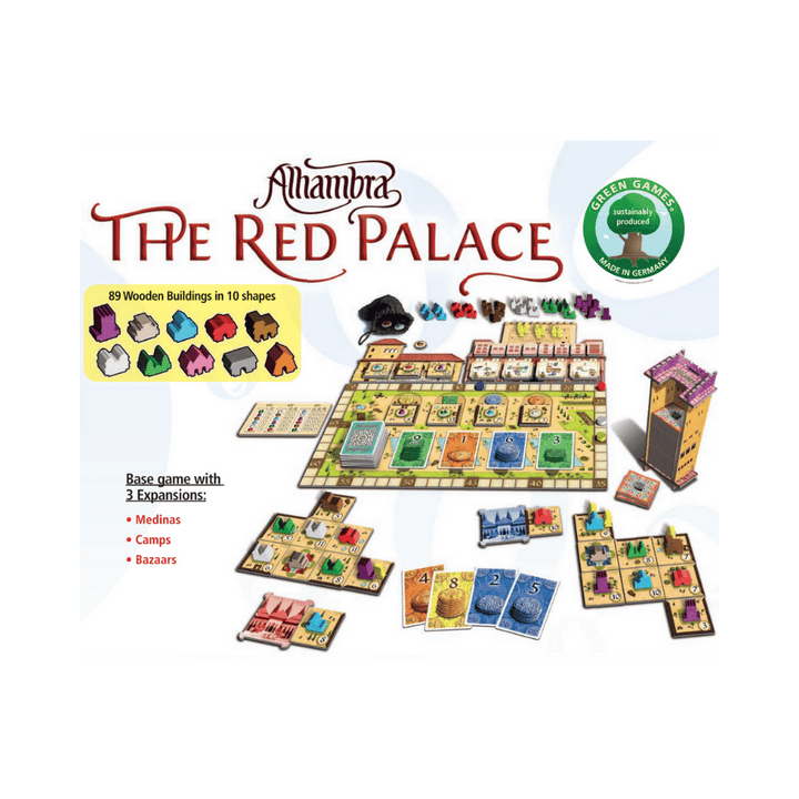 Alhambra - The Red Palace - 20 Year Anniversary Edition (EN) JEUX - Stratégie - Stratégie intermédiaire