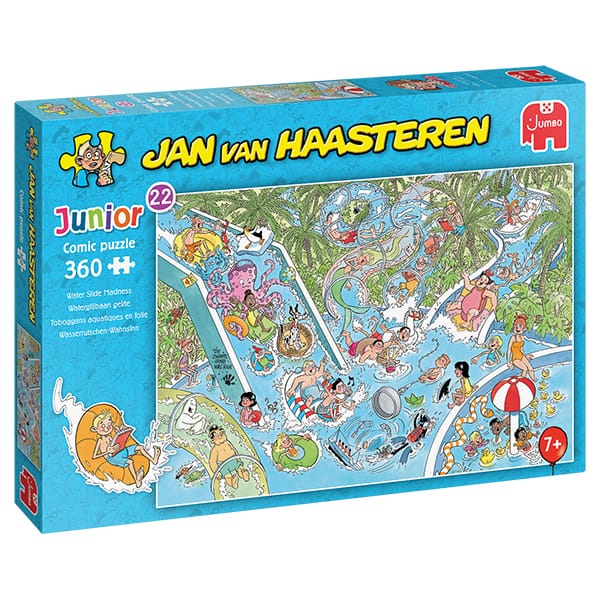 JvH Junior #22, Toboggans aquatiques en folie (360 pcs) CASSE-TÊTE - 300 - 375 morceaux