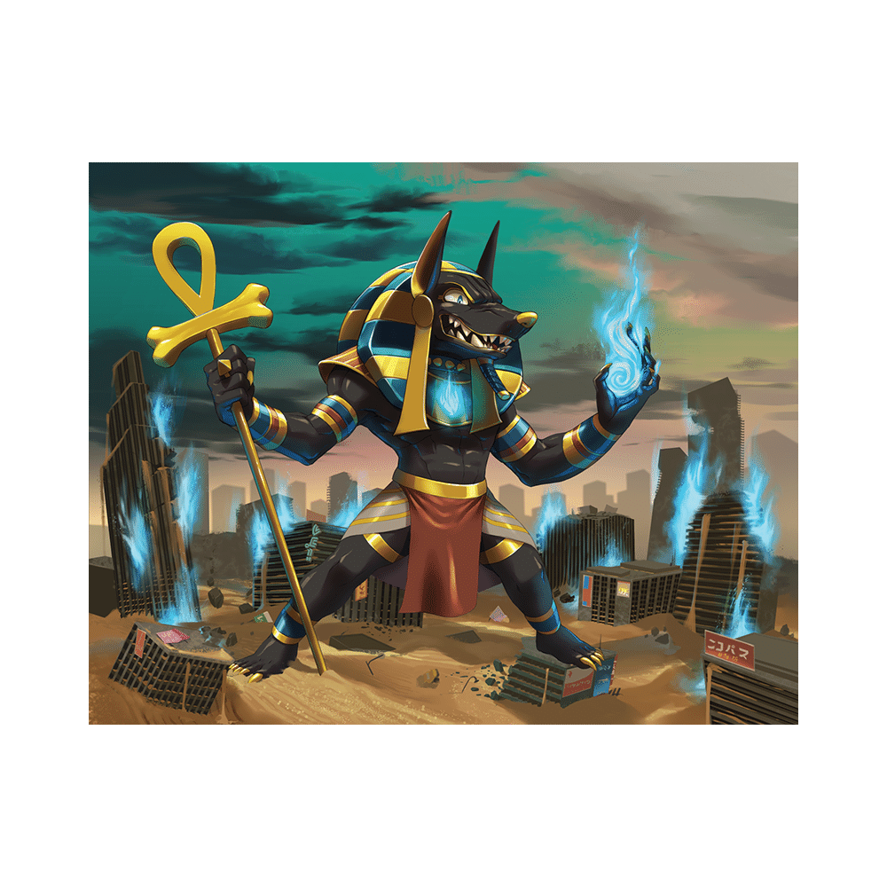 King of Tokyo: Ext. Monster Pack: Anubis (FR) JEUX - Famille