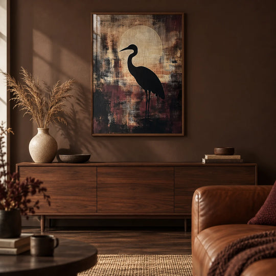 Heron Silhouette