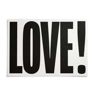 Large Motivational Posters, shown as an unframed paper print on a plain white background