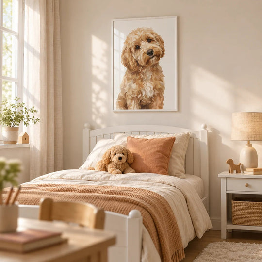 Cockapoo Kunstdruck