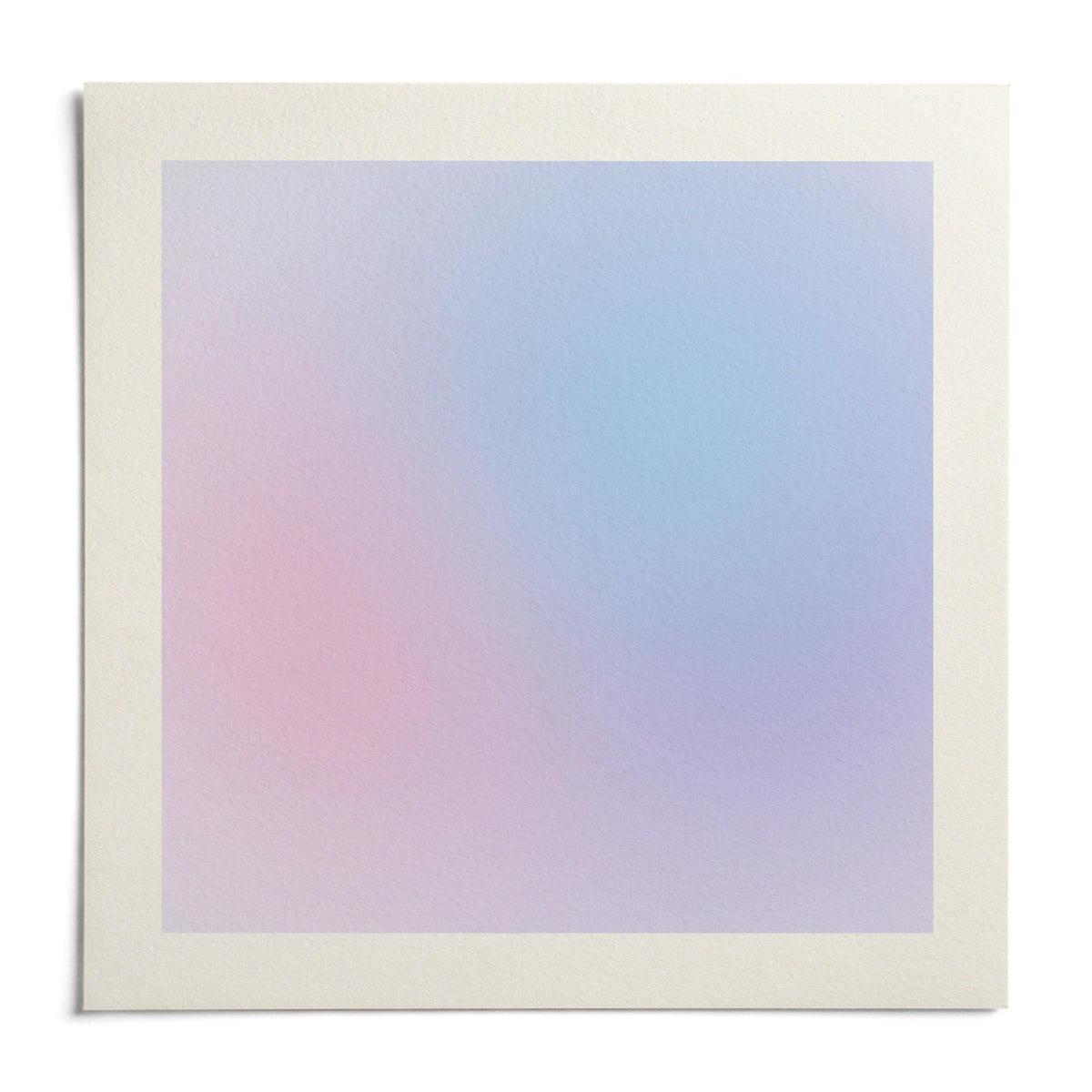 Lilac Haze Print, shown as an unframed paper print on a plain white background