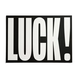 Lucky Gifts, shown as an unframed paper print on a plain white background