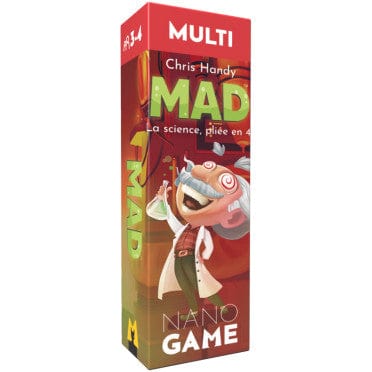 Mad - La Science, Pliee en 4 (Nano) (FR) JEUX - Jeux de cartes