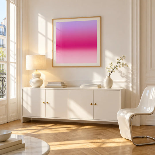 Resplandor magenta