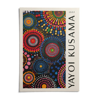 Mandala Art for Wall, shown as an unframed paper print on a plain white background