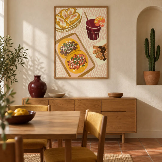 Poster da tavolo Fiesta