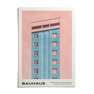 Mid Century Modernist Art, shown as an unframed paper print on a plain white background
