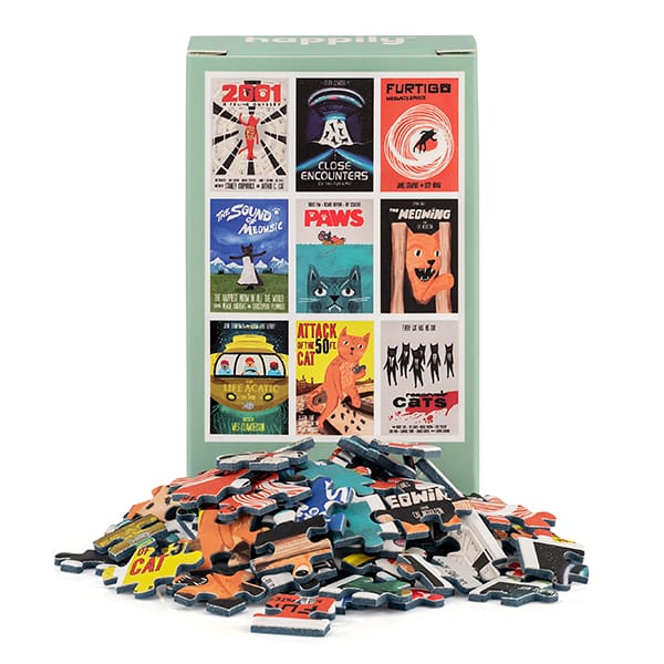 Mini casse-tête - Movie Cats (99 pcs) CASSE-TÊTE - 50 - 99 morceaux