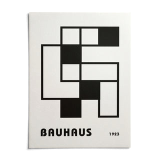 Minimalist Block Art, shown as an unframed paper print on a plain white background