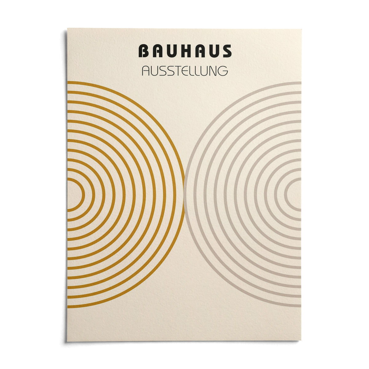 Minimalist Wall Decor, shown as an unframed paper print on a plain white background