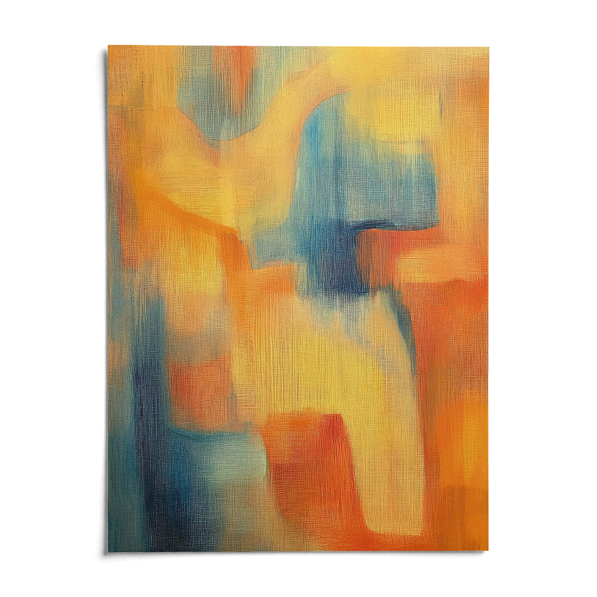 Modern Art Posters, shown as an unframed paper print on a plain white background