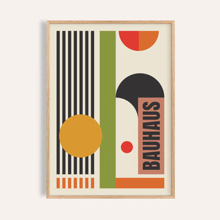 Bauhaus Abstract Art Print