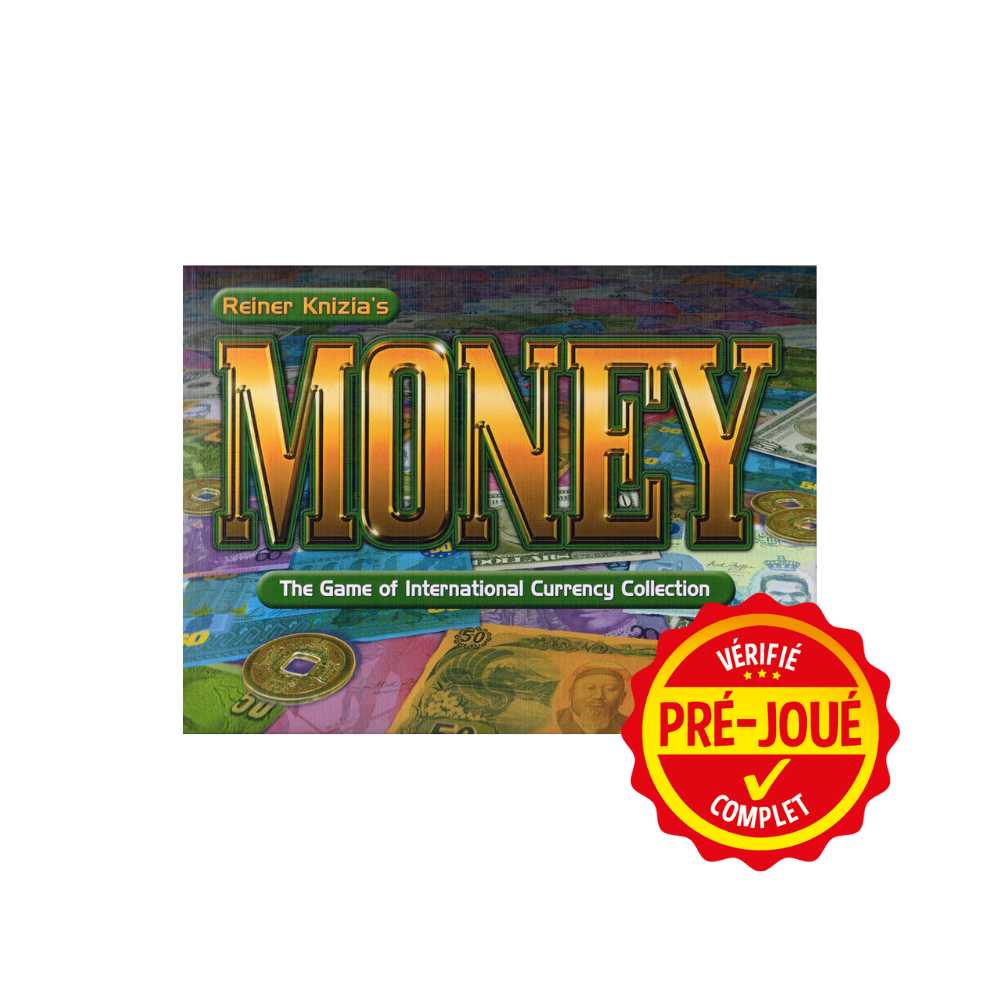 Money (pré-joué) BAZAR - Bazar - Jeu de cartes