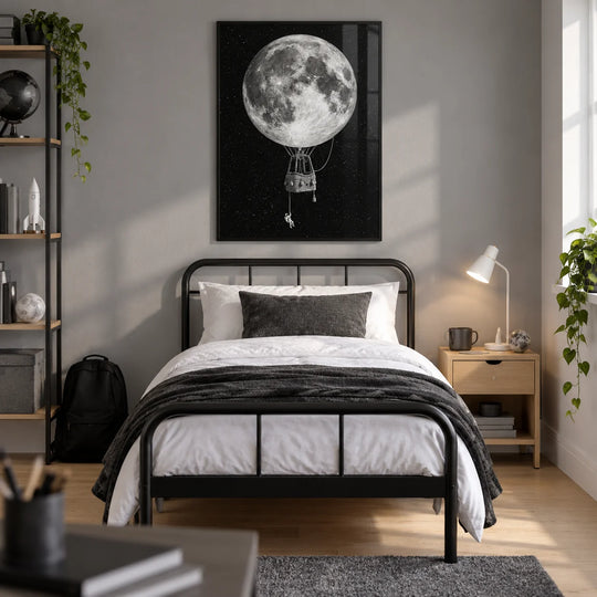 Art de ballon lune