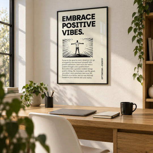 Abbraccia le vibrazioni positive
