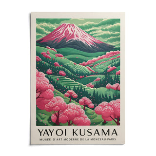 Mountain Landscape, shown as an unframed paper print on a plain white background