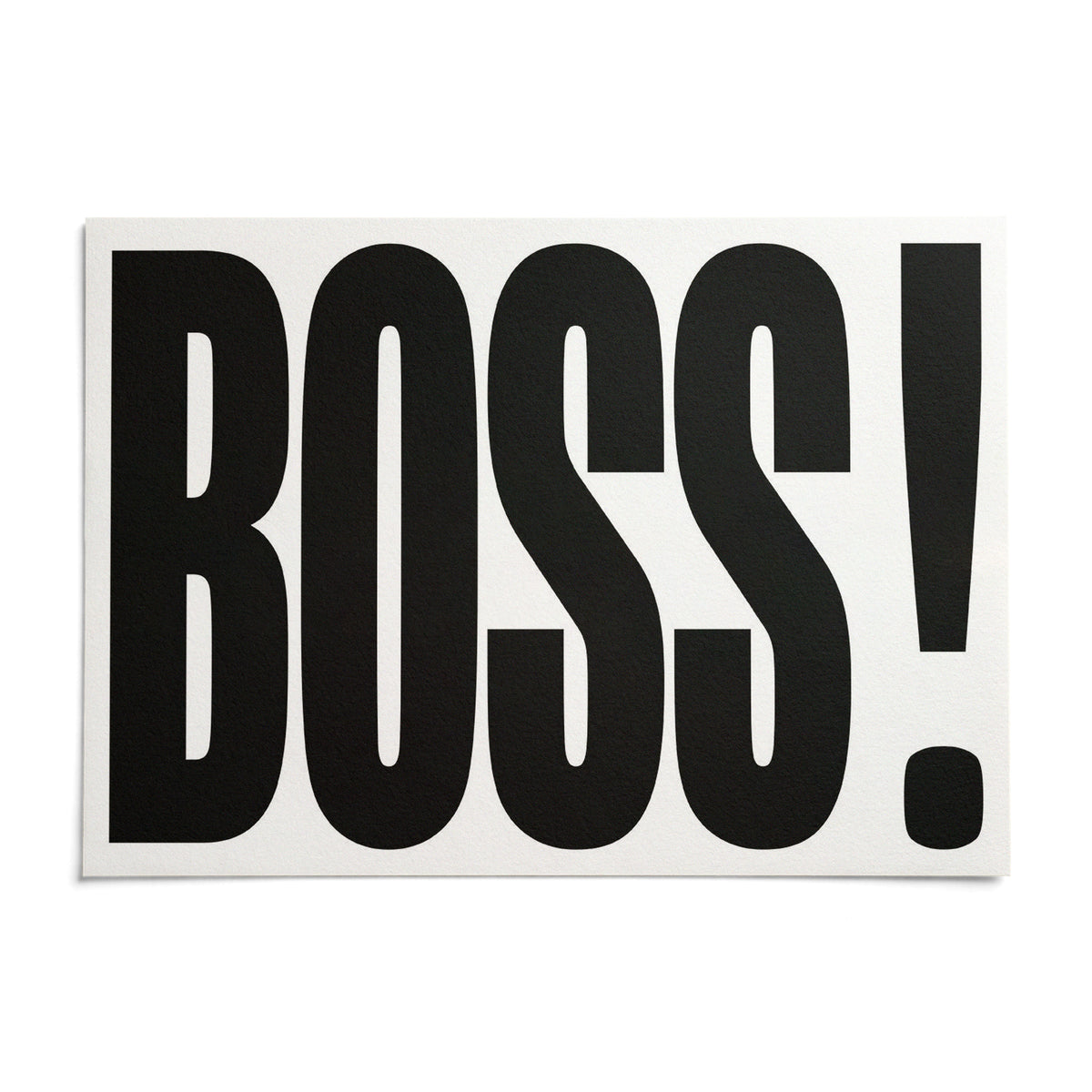 Office Wall Art, shown as an unframed paper print on a plain white background